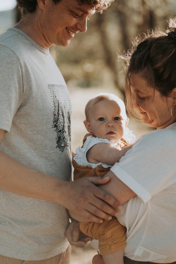 photographe, famille, var